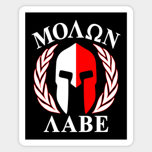 Mod.27 Molon Labe Greek Spartan Magnet